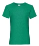 Футболка Fruit of the Loom Valueweight girls 152 Зеленый Меланж (0610050RX152) - изображение 1
