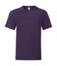 Футболка Fruit of the Loom Girls Iconic T 116 Фиолетовый (0610250PE116) - изображение 1