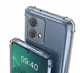 Противоударный прозрачный чехол для Motorola Moto G84 - изображение 2