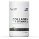 Коллаген Ostrovit Collagen + Vitamin C 400 g (Black currant) - изображение 1