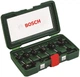 Набор фрез по дереву Professional Expert for Wood 8мм, 12шт. Bosch (2000003404780) - изображение 2
