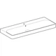 Умывальник подвесной GEBERIT Smyle Square 1200x480x165мм прямоугольный белый 500.226.01.1 - изображение 2