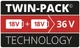 Аккумулятор PXC Plus Twinpack 18В 2х5.2А·час 1.87кг Einhell (2000003421145) - изображение 6