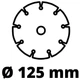 Борозды Einhell TE-MA 1500, диск 125 мм, мощность 1500 Вт, ширина паза 8-30 мм, глубина паза 5-30 мм, обороты 8500 об/мин, вес 48 кг (635583) - изображение 7