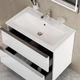 Тумба с умывальником AM.PM X-Joy 80x60x45см подвесная белая MTA-FHX0802WG-WCC0802WG - изображение 4