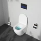 Унитаз подвесной безободковый белый AM.PM Like с сиденьем с микролифтом CLA1900SC - изображение 3