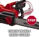 Пила ланцюгова мережева GC-EC 1935 35см 1900Вт 4.66кг Einhell 000326764 - зображення 8