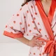 Халат женский из плюшевого велюра Клубничка 3441_XL 16050 XL 4727364 - изображение 4