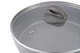 Сковорода с крышкой глубокая Ardesto Gemini Gourmet Apulia AR-2426-GGL 26 см серая 4630631 - изображение 3