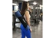 Сумка-переноска EasyFit EF-YB38-V (чохол) для йога-килимка Фіолетовий-чорний - зображення 3