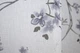 Тюль батист "Flora". Цвет белый с сине-черным принтом. Код 1325т 4678158 - изображение 6