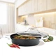 Каструля з кришкою Maestro MR-4424 26 см 2.5 л чорна 4828316 - зображення 1