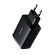 Зарядное устройство - блок адаптер Baseus Compact Charger 3U 17W EU 3USB (CCXJ020101) - изображение 1