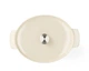 Гусятниця з кришкою KitchenAid CC006062-001 30 см 5.6 л кремова 4755259 - зображення 3