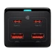 Зарядное устройство - адаптер Baseus GaN3 Pro Desktop Powerstrip с розеткой AC и портами 2USB + 2Type-C - изображение 5