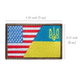Набір шевронів 2 шт з липучкою Прапор України та США 5х8 см 4648552 - зображення 10