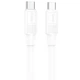 Кабель HOCO Type-C to Type-C Solid charging data cable X84 |1m, 60W, 3A| 5262153 - зображення 2
