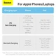 Кабель BASEUS Type-C to Lightning Dynamic Series Fast Charging Data Cable |2m, 20W| (CALD000102) 4757385 - изображение 6
