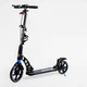 Двоколісний складаний самокат Best Scooter, ліхтарик, 2 амортизатори, дискове гальмо. Black and blue (114293) - зображення 1