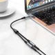 Кабель HOCO 2-in-1 3.5 headset audio adapter cable UPA21 (male to 2female) |0.25M| 4758091 - изображение 9