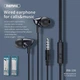 Наушники REMAX with mic Wired Earphone RW-106 HD Mic 4756707 - изображение 3