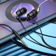 Проводные вакуумные наушники HOCO M99 Celestial universal earphones with microphone, 3.5mm, 1.2m, black - изображение 5