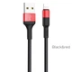 Кабель Lightning HOCO Xpress X26 чорно-червоний 6957531080190 - изображение 2