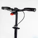 Двухколесный складной самокат Best Scooter, фонарик, амортизатор. Black and dark blue (113218) 4490776 - изображение 5