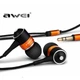 Наушники AWEI ES-Q3 4756664 - изображение 3