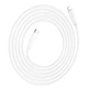 Кабель HOCO Type-C Lightning Force Fast charging data cable X93 | 2m, 20W | 4757433 - зображення 2
