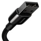 Кабель BASEUS Lightning Tungsten Gold Fast Charging |1.2m, 2.4A| (CALWJ-01) 4757530 - изображение 6