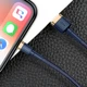 Кабель Baseus Cafule Cable USB Lightning 1м, Gold+Blue (CALKLF-BV3) 4772786 - зображення 4