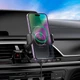 Тримач Borofone Blue Charm Wireless Fast Charging Car Holder (Air Outlet) BH204 | 15W, 4.5-7 "| 4756623 - зображення 8