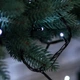 Гирлянда нить 16м на 180 LED лампочек светодиодная черный провод 8 режимов работы Белый - изображение 2