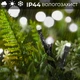 Гирлянда нить 16м на 180 LED лампочек светодиодная черный провод 8 режимов работы Белый - изображение 3