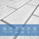 3D панель стінова самоклеюча Sticker Wall 70*70cm*5mm біла цегла зі сріблом D (3DPanda-1502) - изображение 4