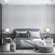 3D панель стінова самоклеюча Sticker Wall 70*70cm*5mm біла цегла зі сріблом D (3DPanda-1502) - изображение 6