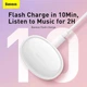 Наушники Baseus True Wireless Earphones Bowie E2 |BT5.2, 40/300mAh, 5H, Location, OTA| (NGTW090001) 4756820 - изображение 10