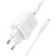 Адаптер сетевой BOROFONE Type-C to Lightning cable Reacher dual port charger set BN9 |2Type-C, 35W/3A, PD/QC| - изображение 5