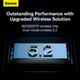 Наушники BASEUS True Wireless Earphones Storm 1 |BT5.2, 50/400mAh, ANC, 5h| (NGTW140201) 4756837 - изображение 9