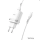 Адаптер мережний HOCO Micro USB Cable Smart FCP/AFC C12Q | 1USB, 3A, 18W, QC3.0 | 4756003 - зображення 1
