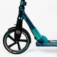 Двухколесный складной самокат Best Scooter, фонарик, амортизатор. Black and turquoise (113199) 4490775 - изображение 4