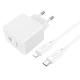 Адаптер мережевий HOCO Type-C до Lightning cable Ocean single port charger CS13A | 1type-C, 20W/3A, PD/QC| - зображення 8