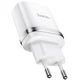 СЗУ HOCO N1 1USB/2.4A + USB - Lightning 12pc, сетевое зарядное устройство, Белый 4568182 - изображение 1