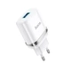 СЗУ HOCO N1 1USB/2.4A + USB - Lightning 12pc, сетевое зарядное устройство, Белый 4568182 - изображение 4
