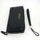 Кошелек кожаный мужской Baellerry leather black, кошелек мужской для карточек. Цвет: черный - изображение 2