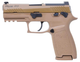 Пистолет страйкбольный Sig Sauer Air ProForce P320-M18 Green Gas. кал. 6 мм ВВ. Tan (16250220) - изображение 1