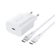 Мережевий Зарядний Пристрій Proove Rapid 30W (Type-C + Кабель Type-C to Type-C, QC 3.0 + PD 3.0) white - зображення 1