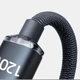 Кабель USB Type C до USB C потужністю 120 Вт та струмом 6 А в тканинному оплетенні для швидкого заряджання, чорний (87234956) - зображення 7