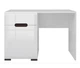 Туалетный столик Ацтека BRW (Black Red White) TOL1D1S/4/11 Белый + Белый глянец 110х41х75 см - изображение 1